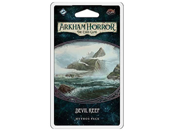 Fantasy Flight Games, Arkham Horror The Card Game: Mythos Pack - 6.2. Devil Reef, Card Game, Ages 14+, 1 to 4 Players, 60 to 120 Minutes Playing Time