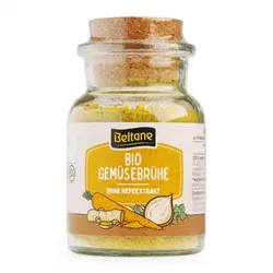 Beltane Gemüsebrühe ohne Hefe im Korkenglas bio