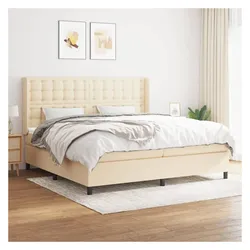vidaXL, Boxspringbett, Fapenas (Knöpfe) (200 x 200 cm)