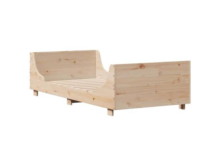 vidaXL Massivholzbett ohne Matratze 90x200 Kiefernholz