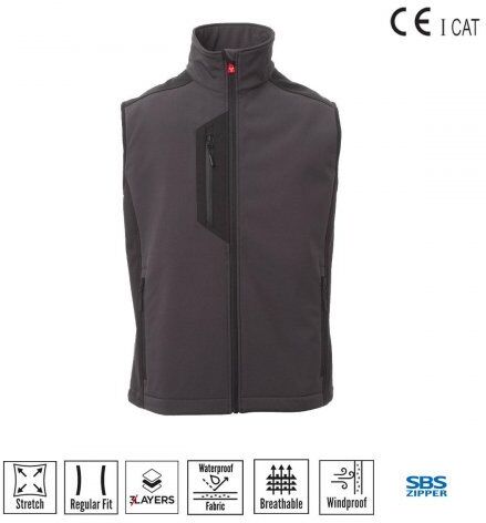 Gilet soft shell 3 strati Cork Personalizzate o neutre Promosolution