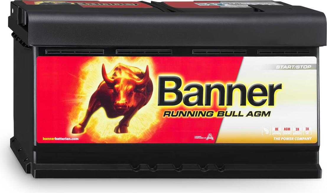 Banner Running Bull Autobatterie 12V 95Ah 59501 AGM (ersetzt Banner 59201)