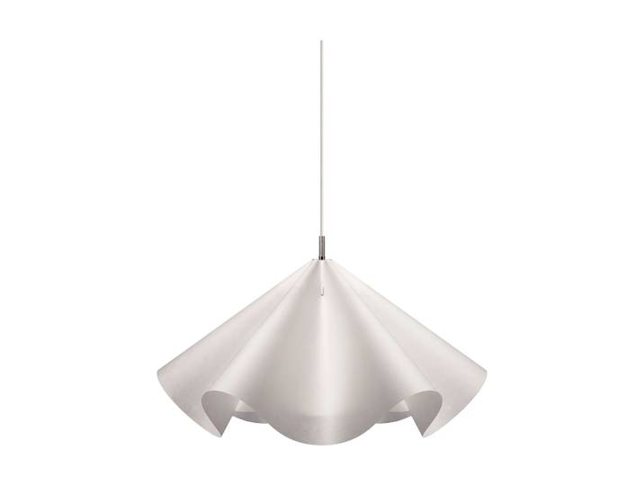 MOEBE Sinuate suspension White-acier inoxydable, taille L Ø75x40 cm