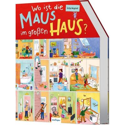 Wo ist die Maus im großen Haus?, Gebundene Ausgabe von , Esslinger in der Thienemann-Esslinger Verlag GmbH, 978-3-480-24119-4