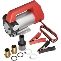 Wiltec, Fahrzeug Werkzeug, Bio Dieselpumpe 12V 160W 40l/min Heizölpumpe selbstansaugend Absaugpumpe