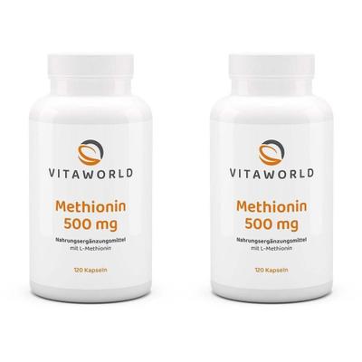 Methionin 500 mg Kapseln 2x 2x120 St