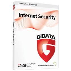 G-Data Internet Security Vollversion, 1 Lizenz Windows, Mac, Android, iOS Antivirus, Sicherheits-Software C2002BOX12001GE