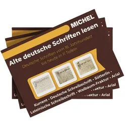 Alte deutsche Schriften lesen, Ratgeber von MICHEL-Redaktion