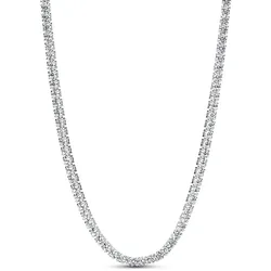 Pandora 393806C01-40 Silber-Kette Tennis Choker, 40 cm