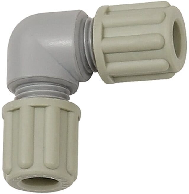 Riegler Raccord coudé pour tuyau 6/8 mm, PA (140.12)
