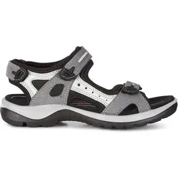ECCO Damen Trekkingsandale ECCO Damen Trekkingsandale Offroad Yucatan, Größe 36 in Grau Grau