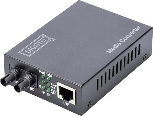 Digitus DN-82010-1 LAN, ST Simplex Netzwerk-Medienkonverter 100MBit/s