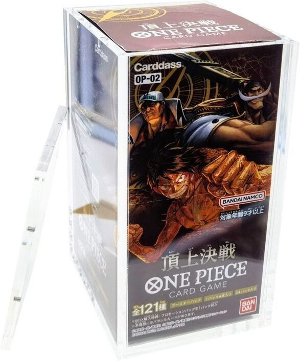 TreasureWise Acrylic Protective Case One Piece Booster Box