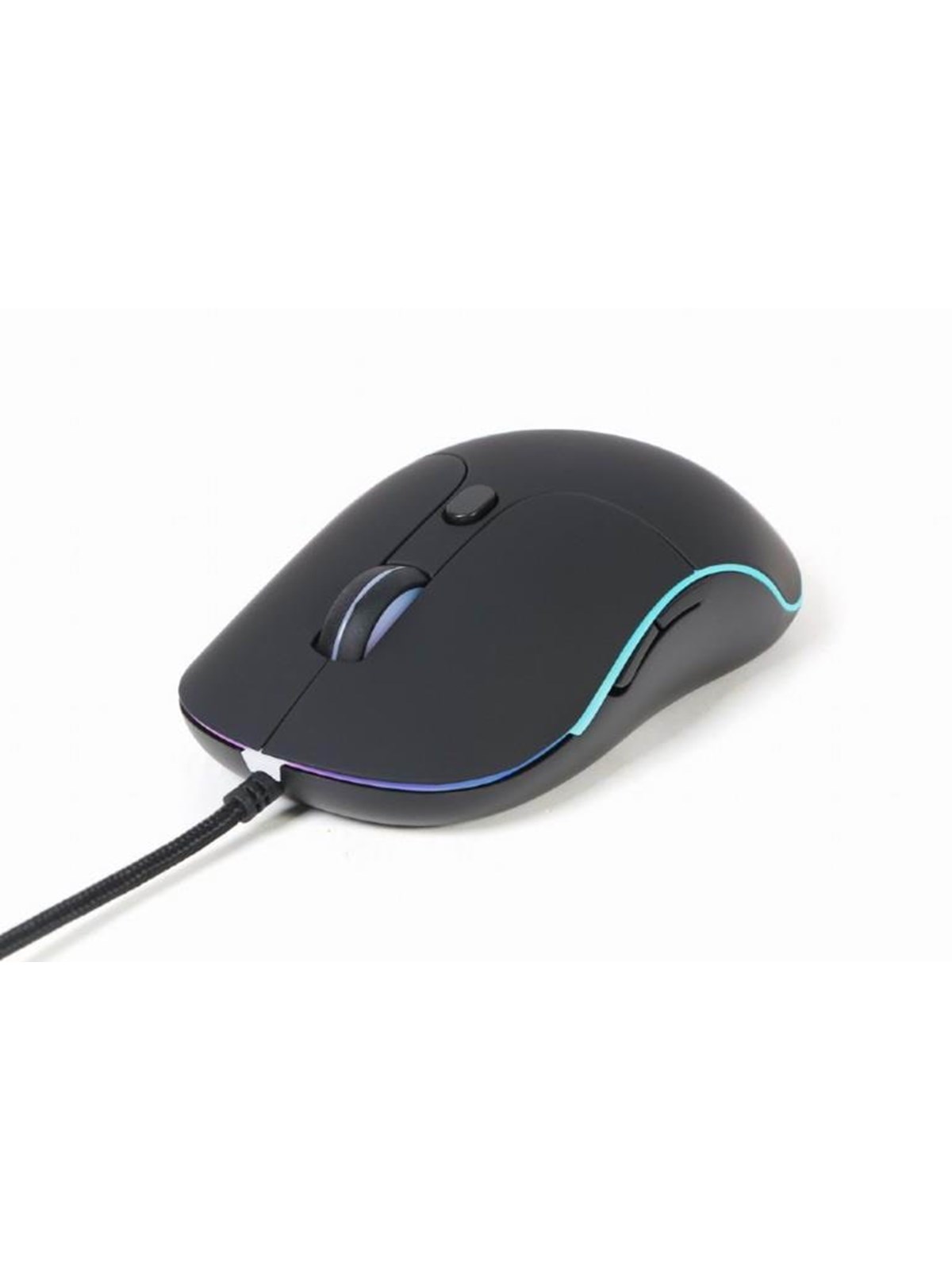 Gembird Illuminated large size wired mouse - Maus (Schwarz)