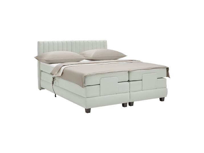 Boxspringbett 180/200 cm Hellgrau