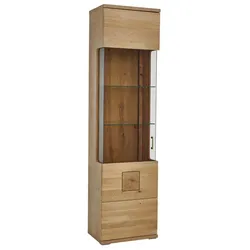 IDEAL Wohnen Vitrine Kansas Holz Braun Alteiche