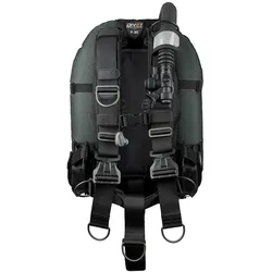 DIVE1 Scuba F.30 Jacket - Soft Backplate System - Steel Grau