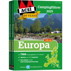 ACSI Campingführer Europa 2025, Reisebücher
