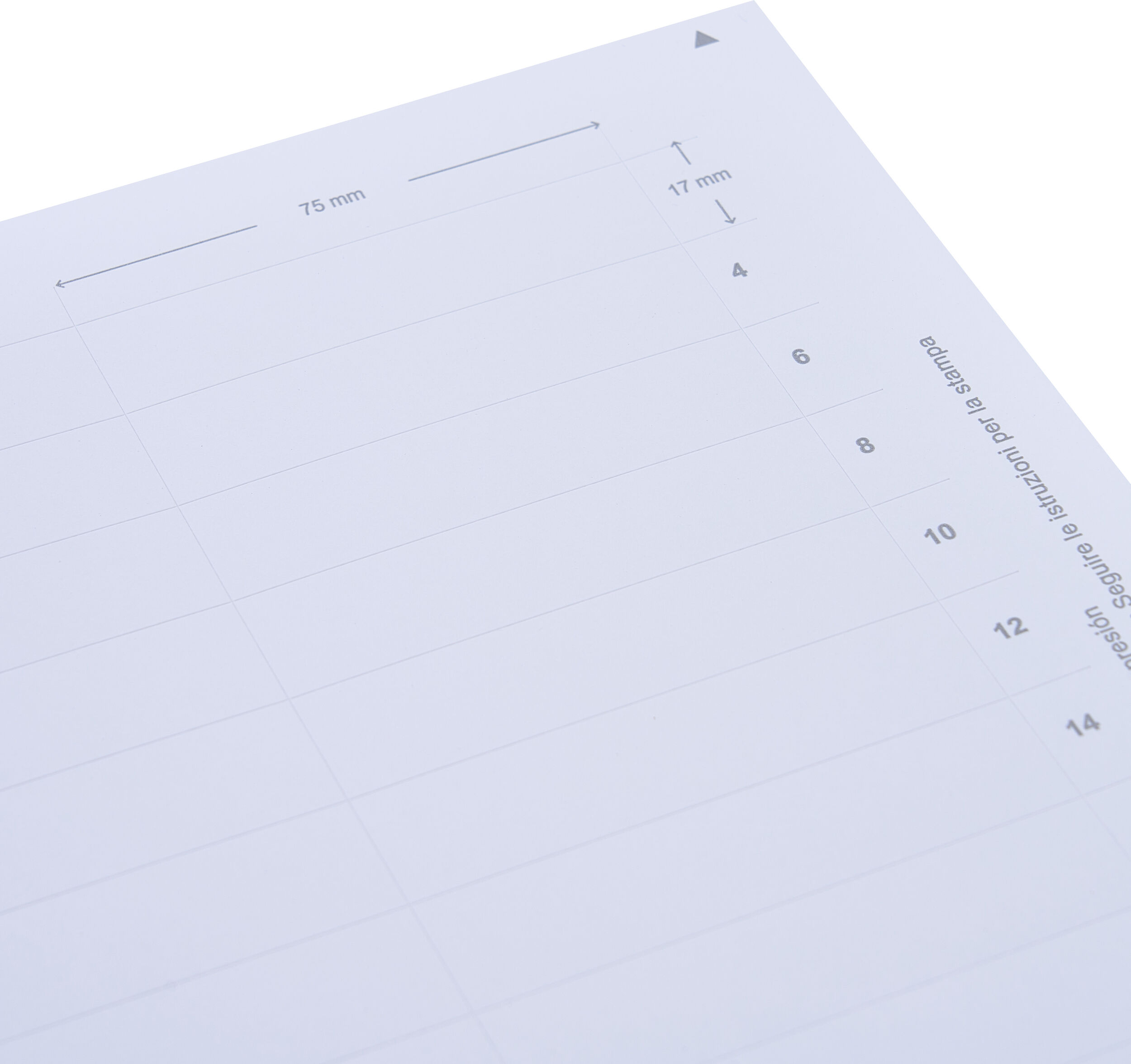 SPRINTIS Planches d'impression, blanches 30 badges par planche d'impression, 300 badges par pack   Office/Profil 20, 75 x 17 mm