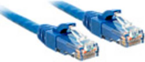 LINDY 48015 RJ45 Patchkabel CAT 6 U/UTP 0.30m Blau