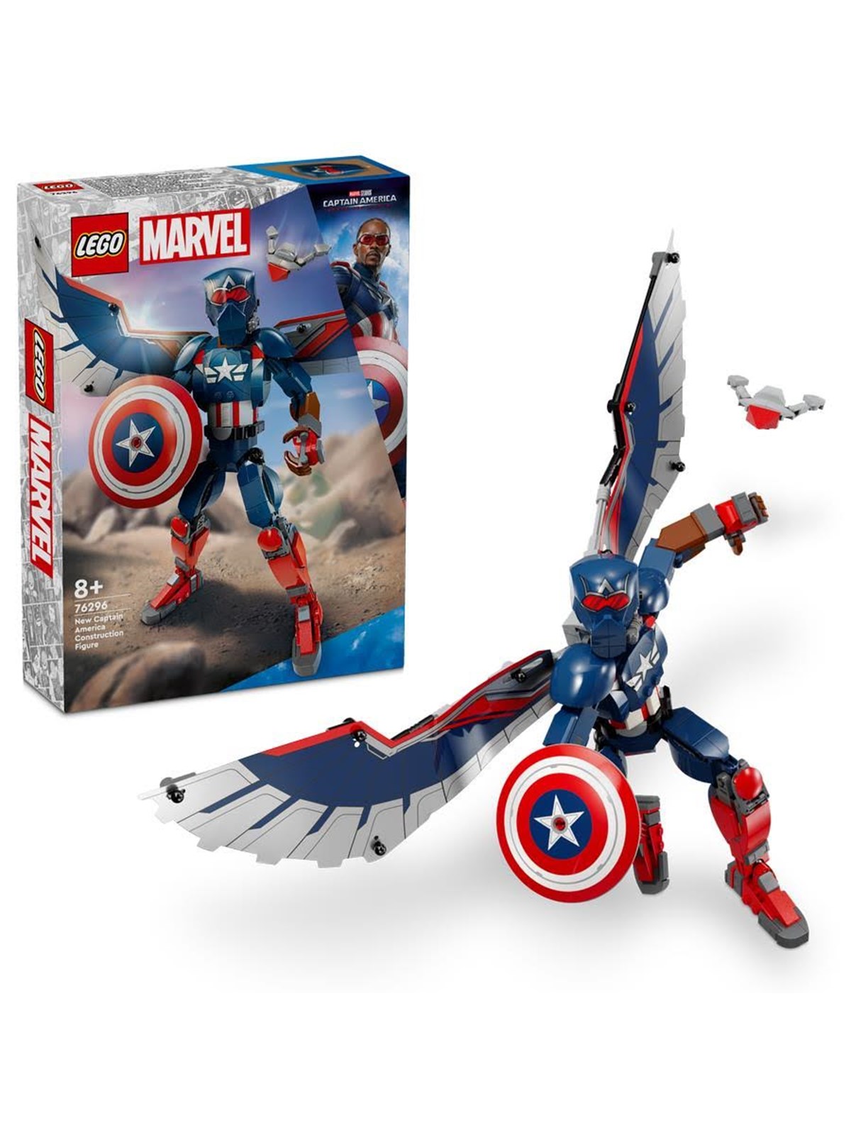 LEGO Super Heroes 76296 New Captain America Baufigur
