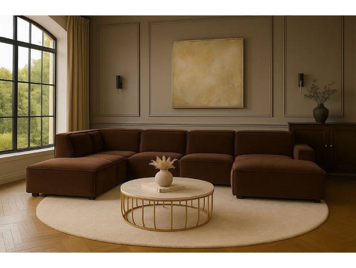 Kaiser Möbel Ecksofa Ecksofa Cursal V – großes modulares Design für Stil und Komfort, Einzelsofa