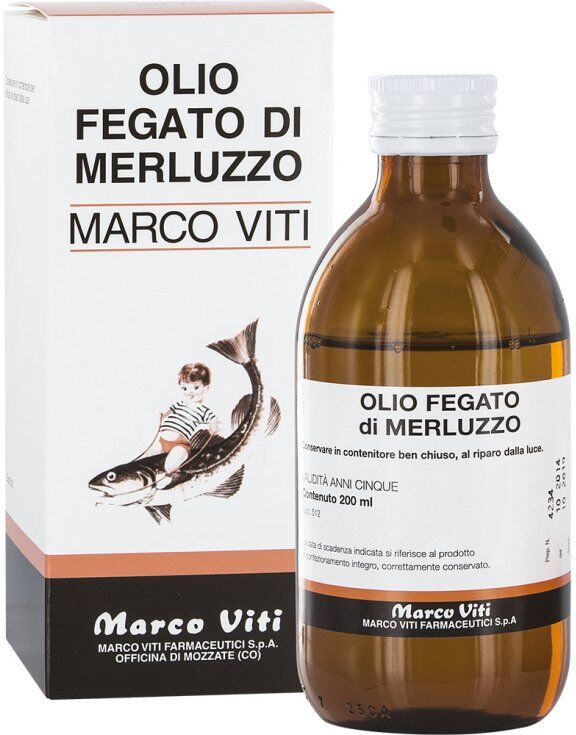 Marco Viti Olio Fegato Merluzzo 200Ml