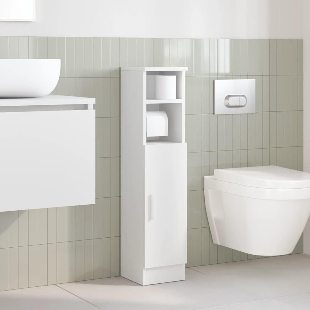 vidaXL Bathroom Furniture Suite White