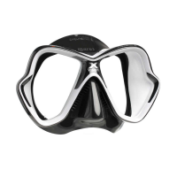Mares X-Vision Ultra Liquidskin Tauchmaske - Schwarz Weiß