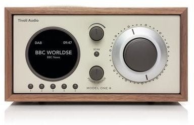 Tivoli Audio Model One+ Draagbare Radio met DAB/DAB+ en Bluetooth - Donkerbruin