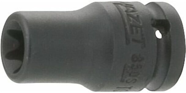 machine à chocs tournevis douille TX 850S-E8 carré creux 6,3 mm (1/4 pouce) extérieur TX profil E8 HAZET (850S-E8)