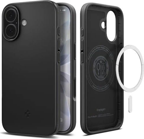 Spigen Thin Fit MagSafe Black iPhone 17