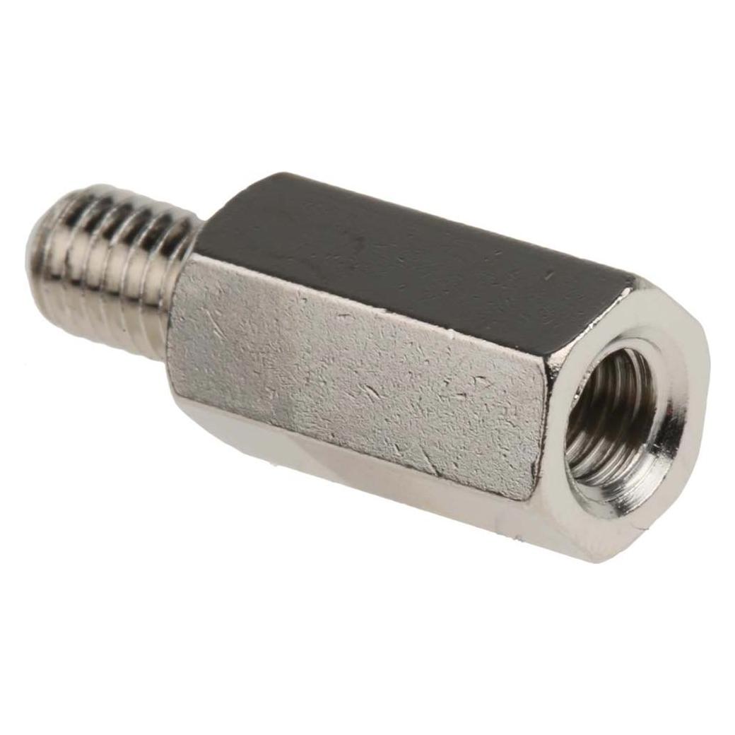 RS PRO Brass Hex. Threaded Spacer M5x15mm (8066635)