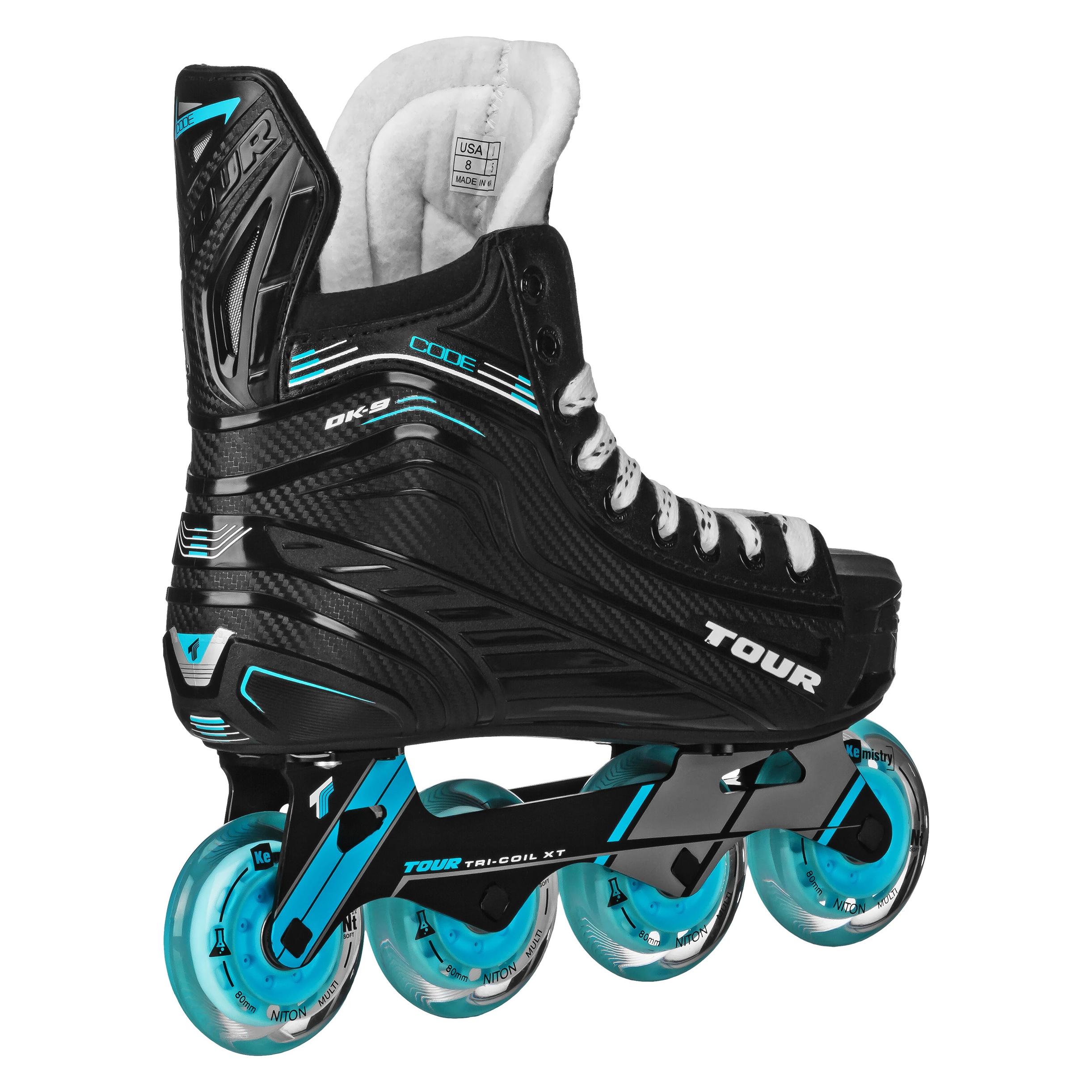Tour Rollhockey-Schlittschuhe für Senioren (43, 44.5) (Tour)