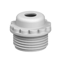 OBO Bettermann 90 M25 OF Stufennippel Polyethylen Lichtgrau 50 St. 2032019
