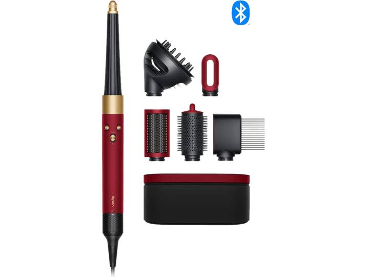 Dyson Airwrap i.d. Curly + Coily Red Velvet/Goud