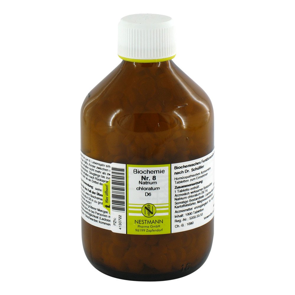 NESTMANN Pharma GmbH Biochemie 8 Natrium chloratum D6 Tabletten 04130722