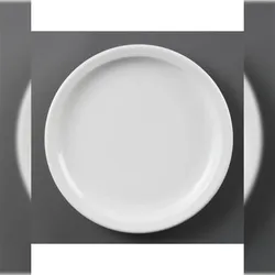 Olympia Whiteware Teller mit schmalem Rand 23cm