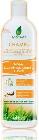 Sanasur Laboratorios Champú Mas Luminosidad Y Color
