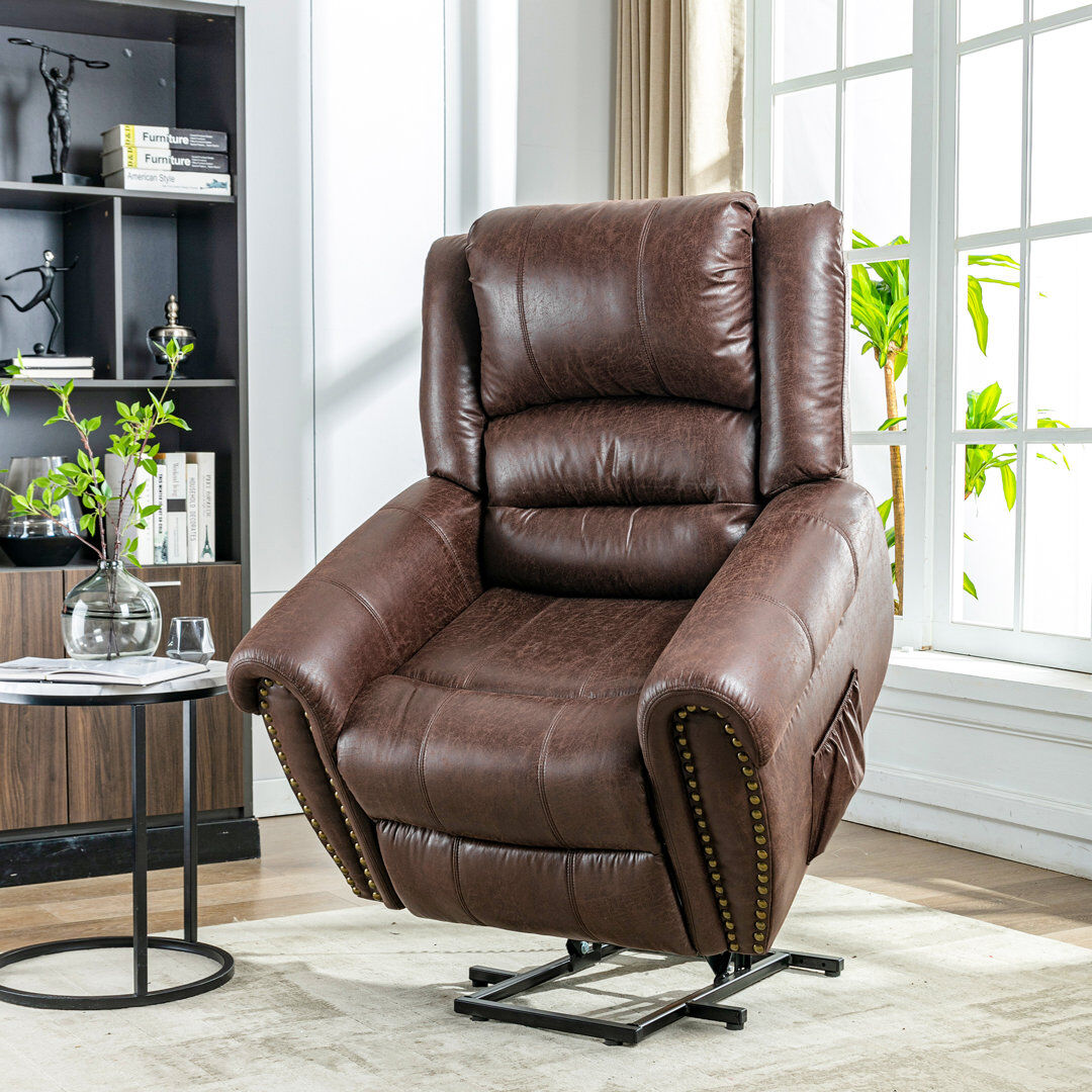 Rosalind Wheeler Adham Massage Chair Power Lift Recliner Chair 102cm H X 106cm W X 104cm D