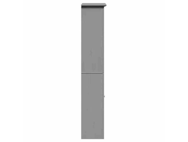 Soldes Printemps  Armoire de salle de bain - SOLOMOON - Meuble wc - BODO gris 44x30x160 cm SSS1801
