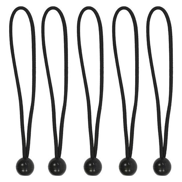 ProPlus Zeltspanner elastisch 25cm mit Kunststoffball Set von 5 Stück (P-365646)