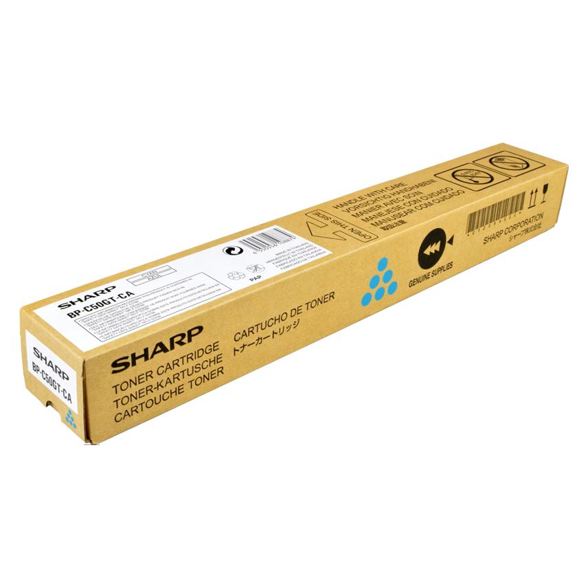 Sharp Toner BPC50GTCA- Cyan BP-C533WR/BP-C533WD/BP-C542WD 8K (C) (BPC50GTCA)