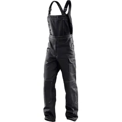 Kübler, Arbeitshose, Organiq Latzhose Schwarz 29 (29)