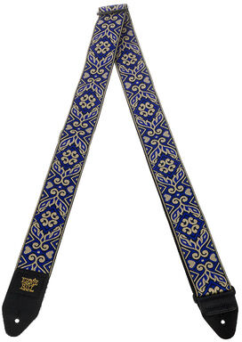 Ernie Ball E-Guitar Strap Tribal Blue Tribal Blue Jacquard