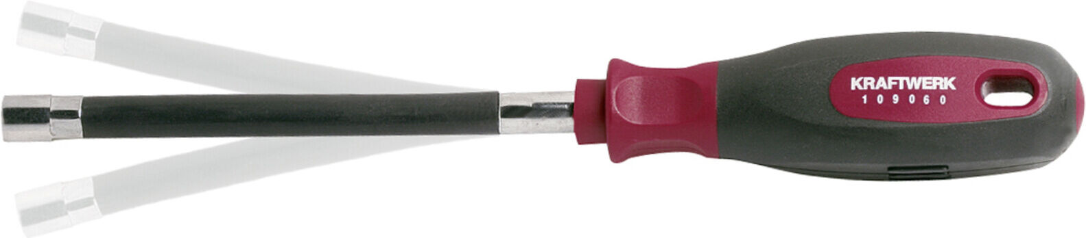 Kraftwerk ERGOKRAFT 1/4" Flexibler Stecknuss-Steckgriff 7 mm (109070)