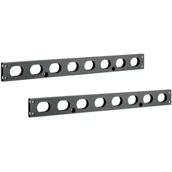 Hagor Adapterstreifen VESA 800 2teilig für VWH-5 (Wand, 150 kg), TV Wandhalterung, Schwarz