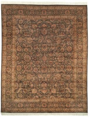 SAFAVIEH Couture Hand-knotted Royal Kerman Urania Traditional Oriental Wool Rug with Fringe