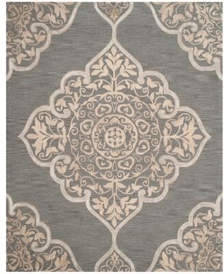 SAFAVIEH Handmade Dip Dye Luana Medallion Wool Rug