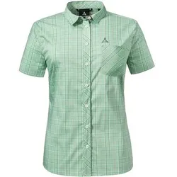 SCHÖFFEL Damen Bluse Blouse Burgspitz SH L, Größe 34 in Grün Grün